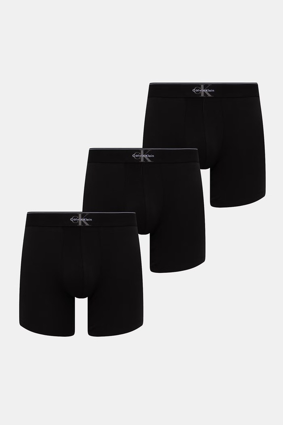 Calvin Klein Underwear boxerky pánske 3-pak čierna LV00NB4473