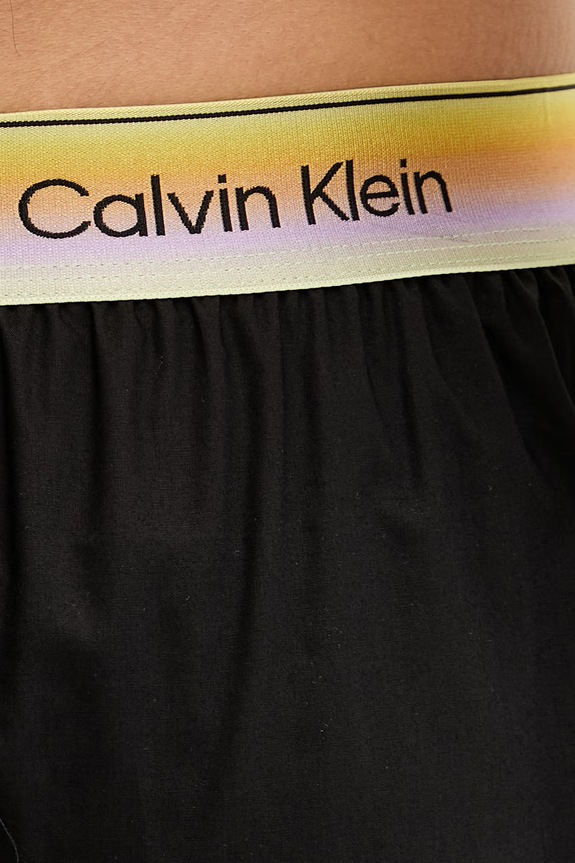 Calvin Klein Underwear voľné boxerky pánske bavlnené čierna LV00NM3002