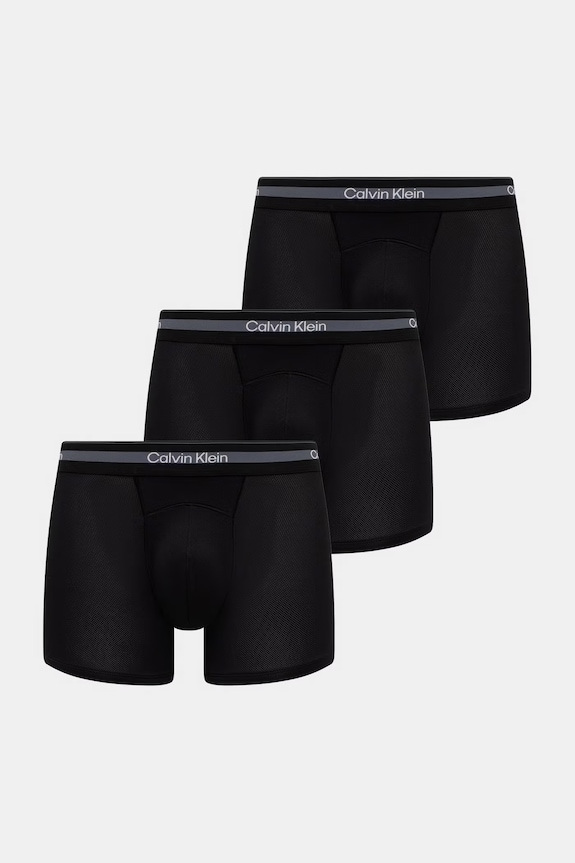 Calvin Klein Underwear boxerky pánske 3-pak čierna LV00NB4536