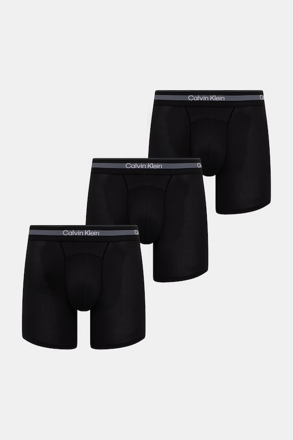Calvin Klein Underwear priliehavé boxerky pánske 3-pak čierna LV00NB4537