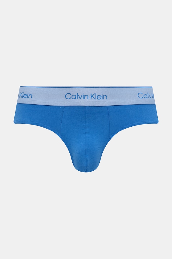 Odzież Calvin Klein Underwear slipy męskie bawełniane z elastanem 5-pack LV00NB4549 żółty