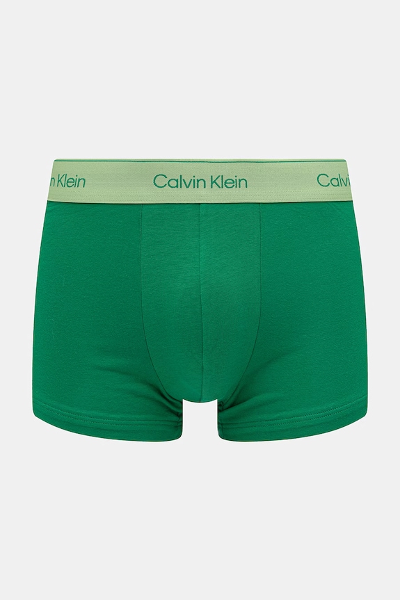 Calvin Klein Underwear bokserki dopasowane męskie 5-pack LV00NB4550 zielony SS26
