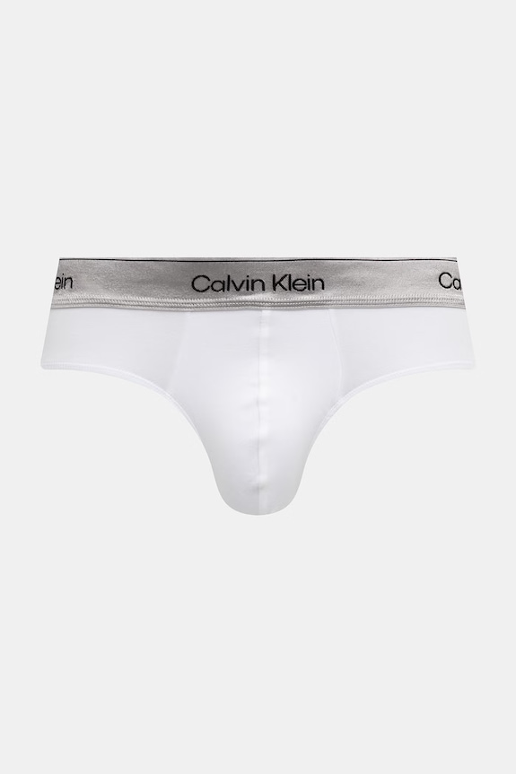 Calvin Klein Underwear slipy męskie z bawełną 3-pack LV00NB4574 szary SS26
