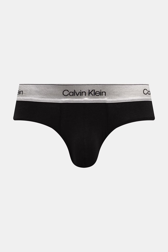 Calvin Klein Underwear slipy męskie z bawełną 3-pack szary LV00NB4574