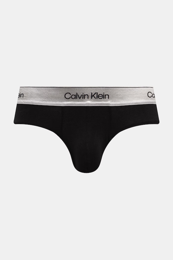 Calvin Klein Underwear slipy męskie z bawełną 3-pack szary LV00NB4574