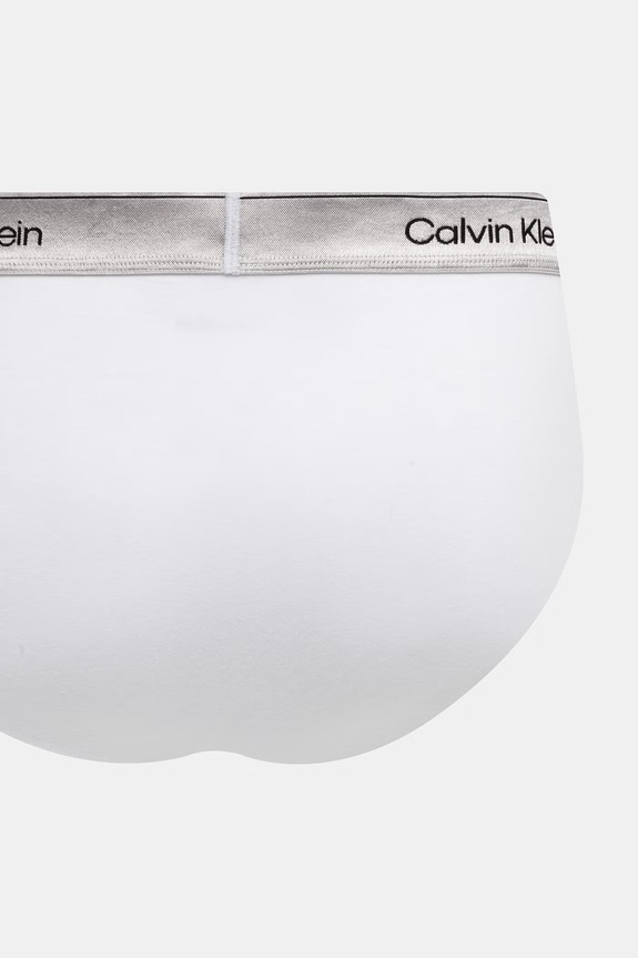 Calvin Klein Underwear slipy męskie z bawełną 3-pack LV00NB4574 szary