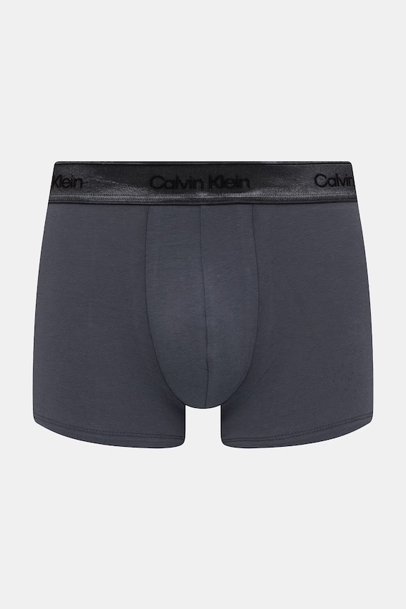 Calvin Klein Underwear boxerky pánske bavlnené s elastanom 3-pak modrá LV00NB4575
