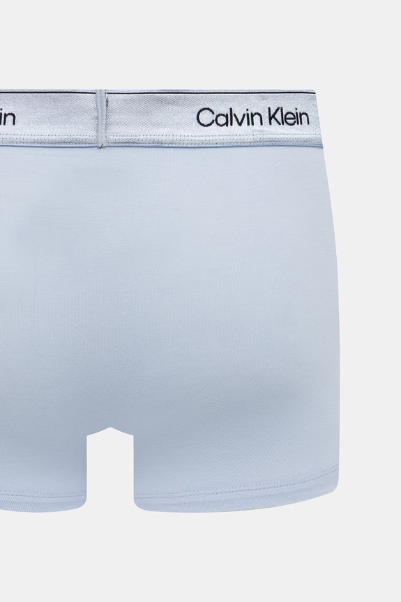 Calvin Klein Underwear boxerky pánske bavlnené s elastanom 3-pak LV00NB4575 modrá