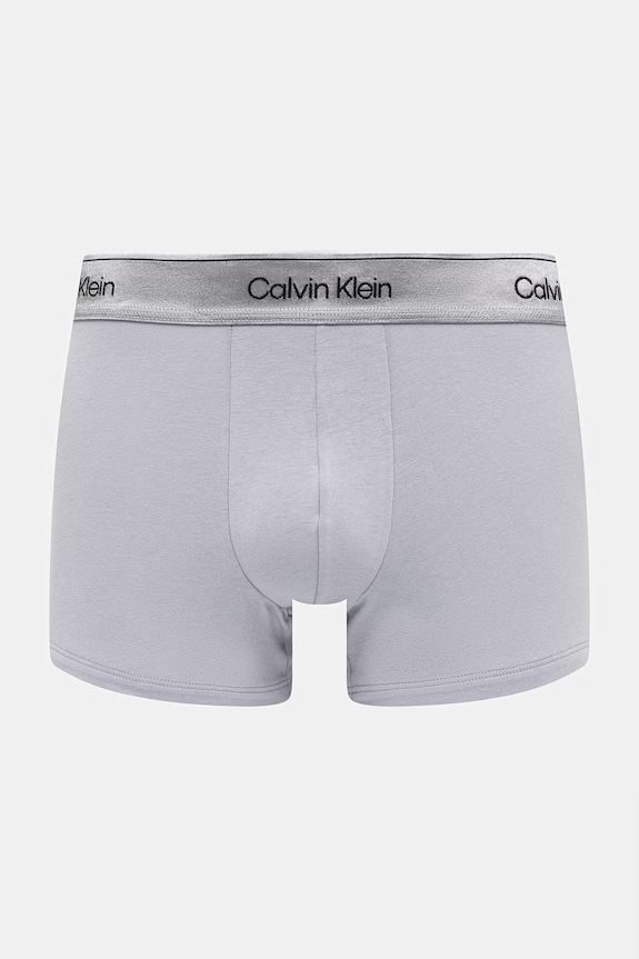 Calvin Klein Underwear boxeri pentru bărbați, din bumbac cu elastan pachet de 3 LV00NB4575 verde SS26
