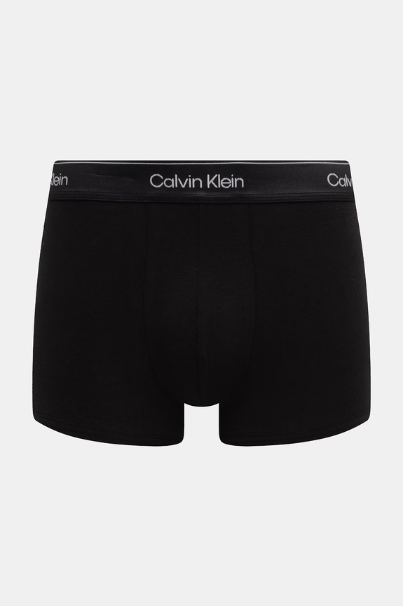 Calvin Klein Underwear boxerky pánske bavlnené s elastanom 3-pak LV00NB4575 čierna SS26