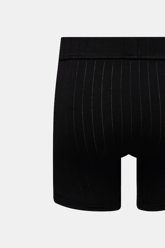 Calvin Klein Underwear priliehavé boxerky pánske bavlnené s elastanom LV00NB4504 čierna SS26