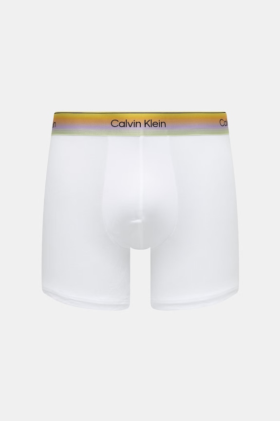 Calvin Klein Underwear priliehavé boxerky pánske biela LV00NB4590