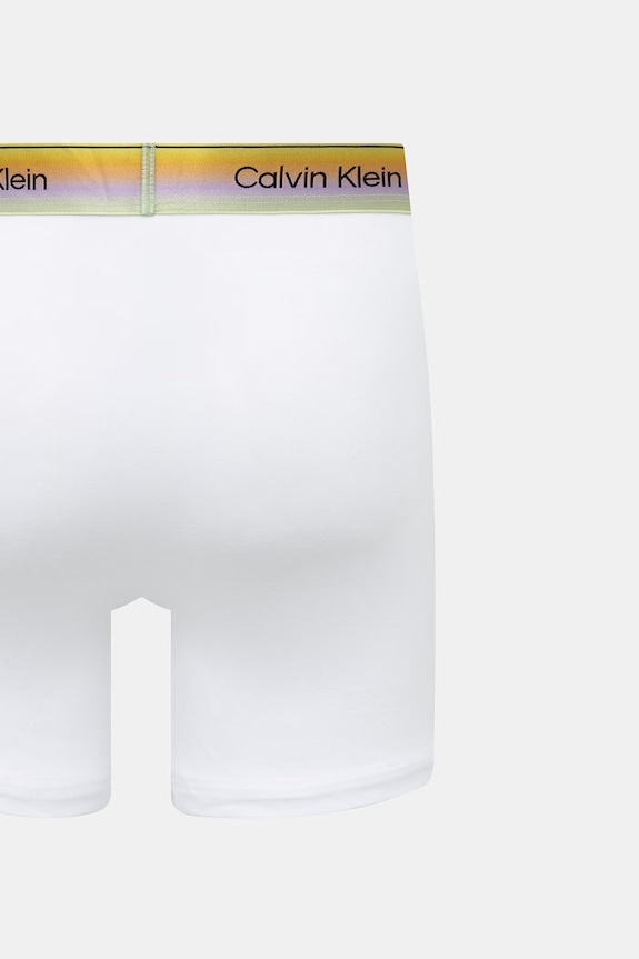 Calvin Klein Underwear priliehavé boxerky pánske LV00NB4590 biela SS26