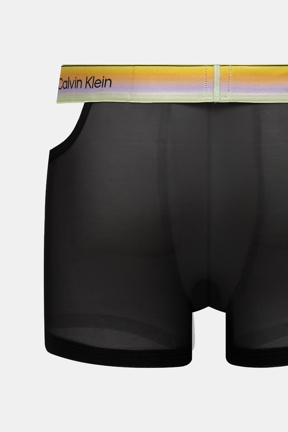 Calvin Klein Underwear boxeri mulați pentru bărbați LV00NB4595 negru SS26
