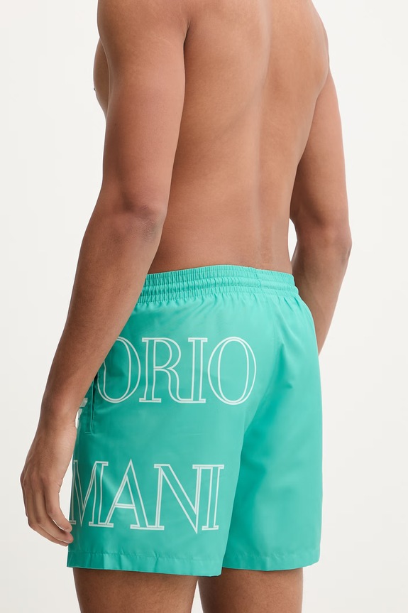 Oblačila Kopalne kratke hlače Emporio Armani Underwear EM000583.AF20434 zelena