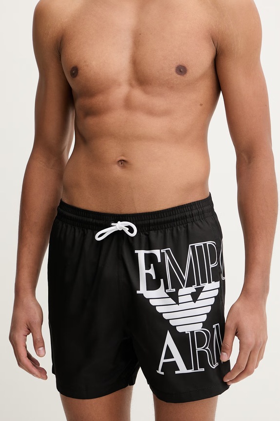 Emporio Armani Underwear pantaloni scurți de baie EM000583.AF20434 negru SS26