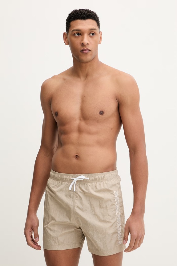 Плавки Emporio Armani Underwear аппликация бежевый EM000583.AF20425