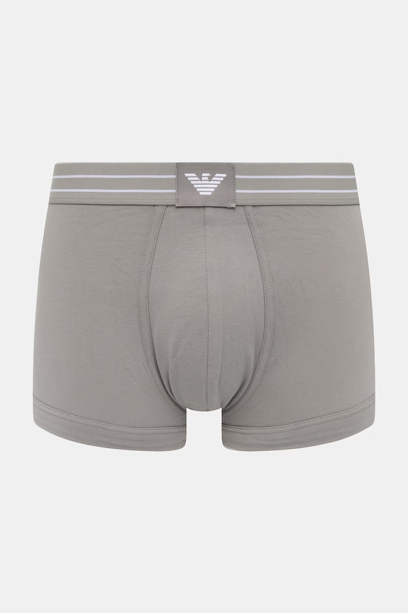 Odzież Emporio Armani Underwear bokserki męskie bawełniane z elastanem 2-pack EM000254.AF18884 czarny