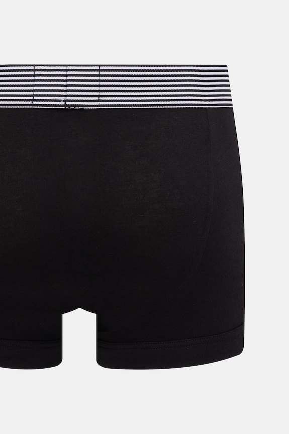 Emporio Armani Underwear bokserki męskie bawełniane z elastanem 2-pack czarny EM000254.AF18884