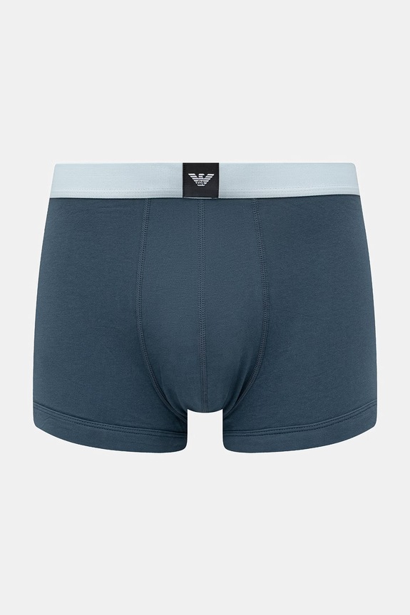 Emporio Armani Underwear boxeri 3-pack bleumarin EM002205.AF20673