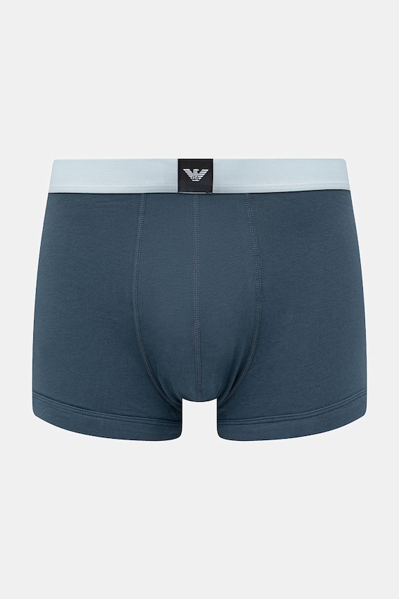 Emporio Armani Underwear boxeri 3-pack bleumarin EM002205.AF20673