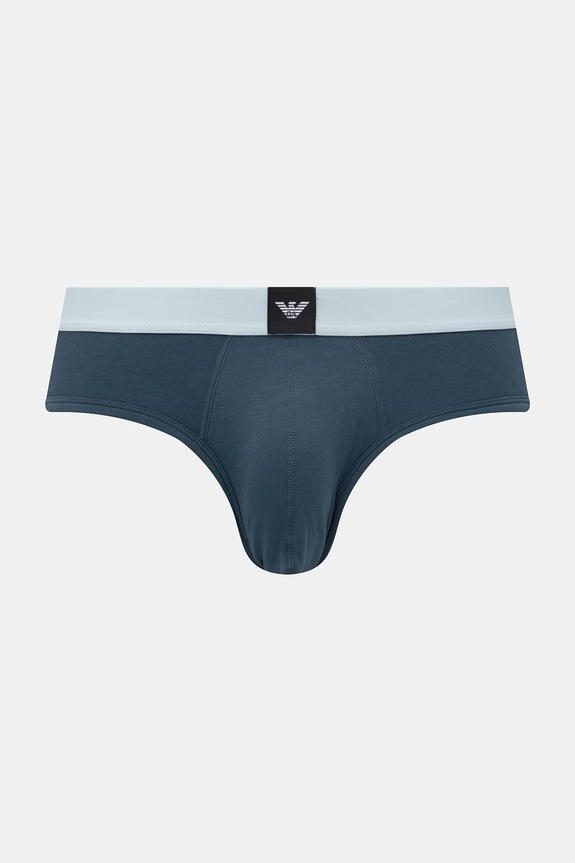 Одяг Сліпи Emporio Armani Underwear 3-pack EM002154.AF20673 темно-синій