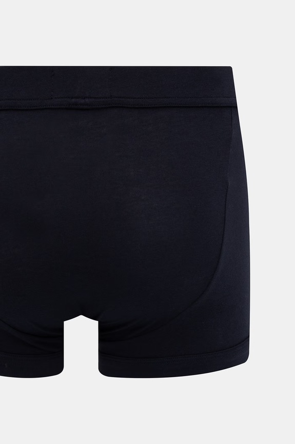 Oblečenie Emporio Armani Underwear boxerky pánske bavlnené 2-pak EM001014.AF20672 tmavomodrá