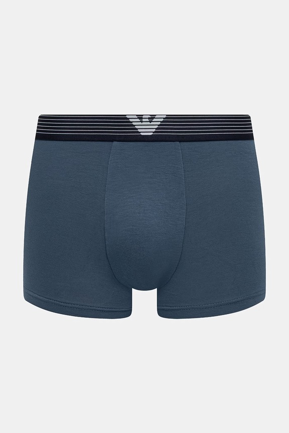Emporio Armani Underwear priliehavé boxerky pánske s viskózou EM001014.AF18893 tmavomodrá SS26