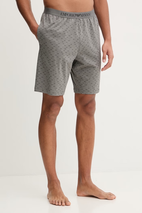Ρούχα Βαμβακερές πιτζάμες Emporio Armani Underwear EM000399.AF18885 μαύρο