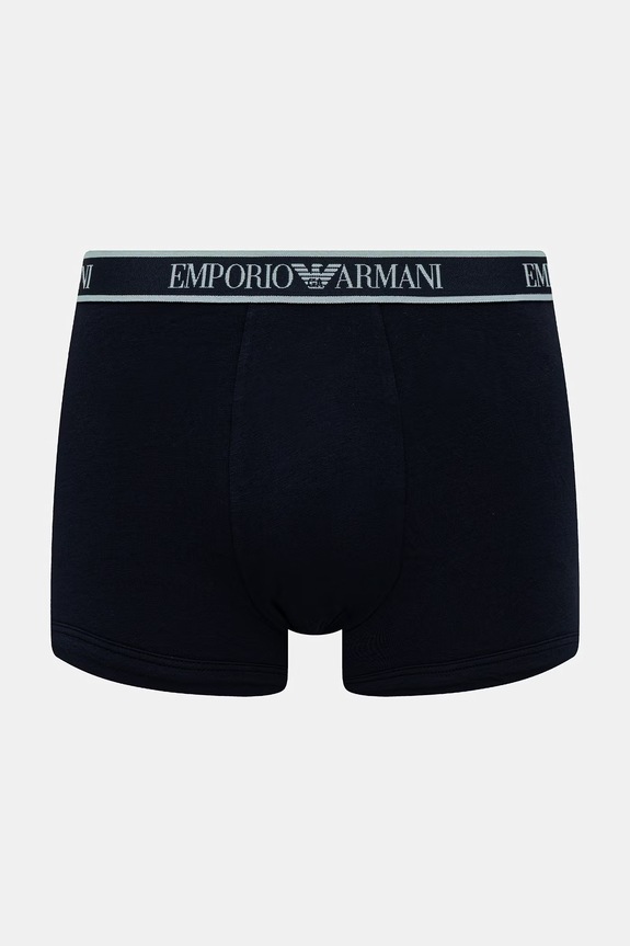 Emporio Armani Underwear priliehavé boxerky pánske 3-pak EM000259.AF20669 tmavomodrá SS26