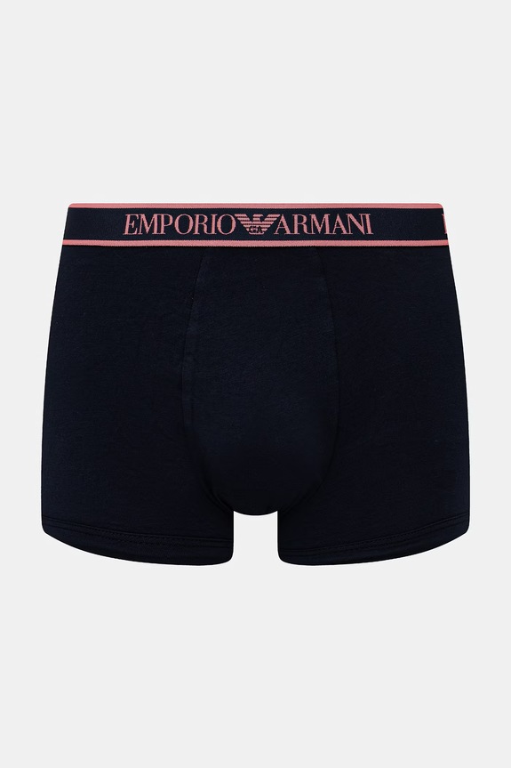 Oblečenie Emporio Armani Underwear priliehavé boxerky pánske 3-pak EM000259.AF20669 tmavomodrá