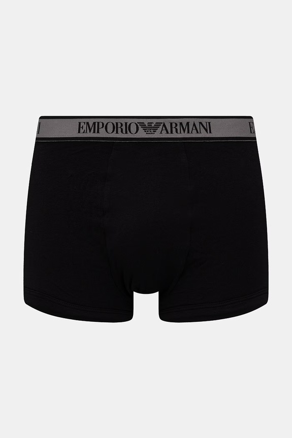 Oblečenie Emporio Armani Underwear priliehavé boxerky pánske 3-pak EM000259.AF20669 čierna