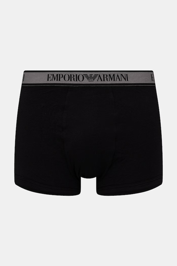 Oblečenie Emporio Armani Underwear priliehavé boxerky pánske 3-pak EM000259.AF20669 čierna