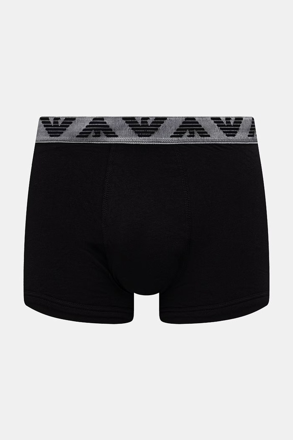 Emporio Armani Underwear boxeri pentru bărbați, cu bumbac pachet de 3 negru EM000259.AF18886