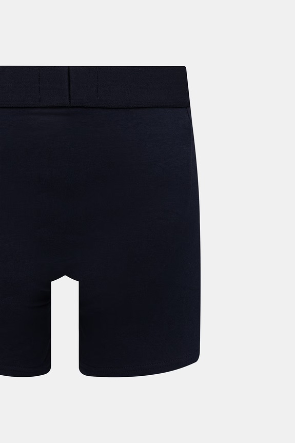 Emporio Armani Underwear bokserki męskie bawełniane z elastanem 2-pack granatowy EM000252.AF18881