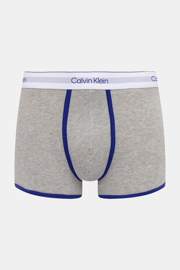 Calvin Klein Underwear uske bokserice za muškarce od pamuka s elastanom siva LV00NB4544