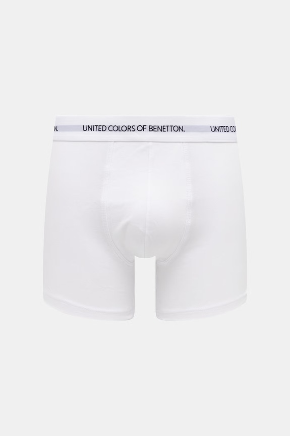 United Colors of Benetton boxeri pentru bărbați pachet de 3 3OP82X01R negru SS26