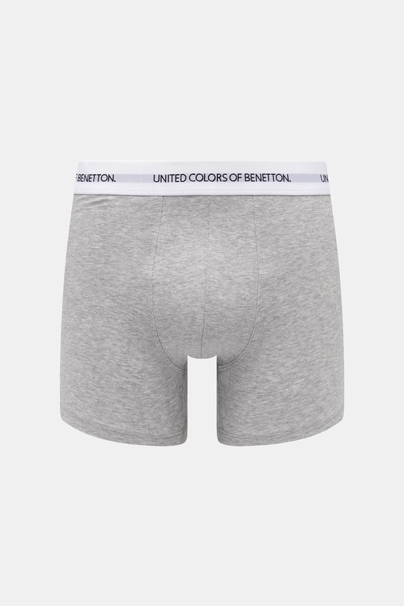 Îmbrăcăminte United Colors of Benetton boxeri pentru bărbați pachet de 3 3OP82X01R negru