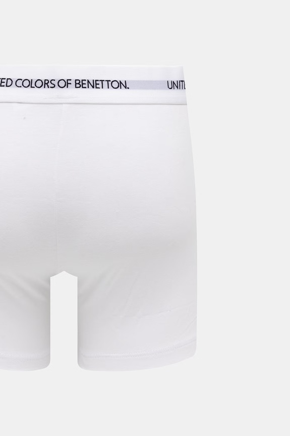 United Colors of Benetton boxeri pentru bărbați pachet de 3 3OP82X01R negru