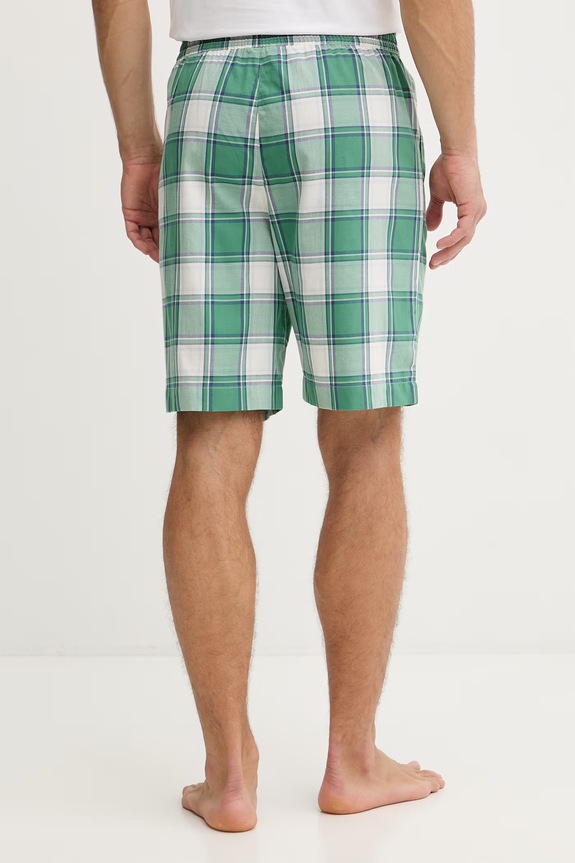 Odjeća United Colors of Benetton kratke hlače za spavanje za muškarce od pamuka 4ZPZ49007 zelena