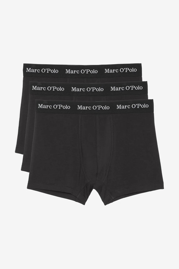 Marc O'Polo bokserki 3-pack dzianina czarny 10218301