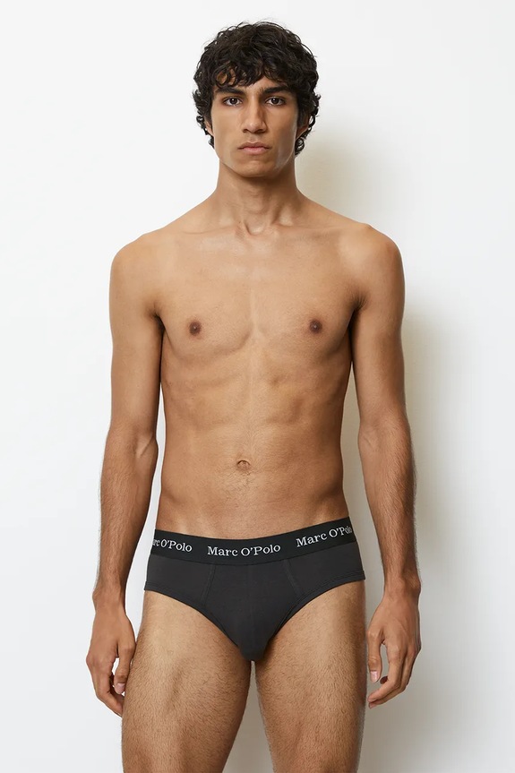 Marc O'Polo slip 3-pack 10218299 negru SS26