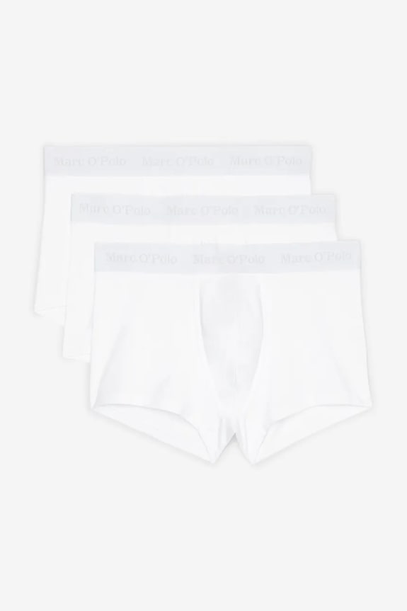 Marc O'Polo bokserki 3-pack dzianina biały 10218300