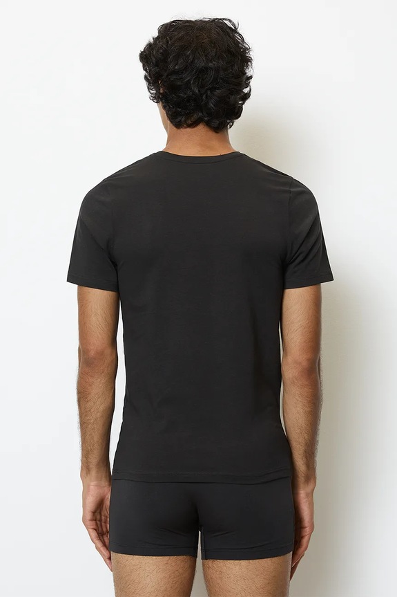 Marc O'Polo t-shirt piżamowy 2-pack 10218042 czarny AA00
