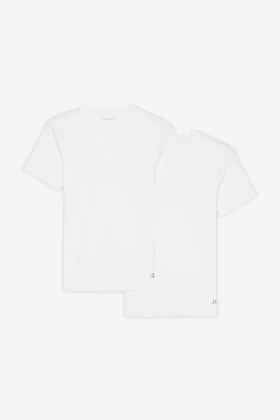 Marc O'Polo t-shirt piżamowy 2-pack biały 10218043