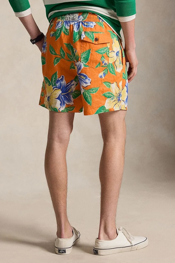 Polo Ralph Lauren plavecké šortky pánske 710A13241 oranžová SS26