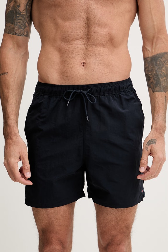 Tommy Hilfiger pantaloni scurți de baie pentru bărbați UM0UM03730 bleumarin SS26