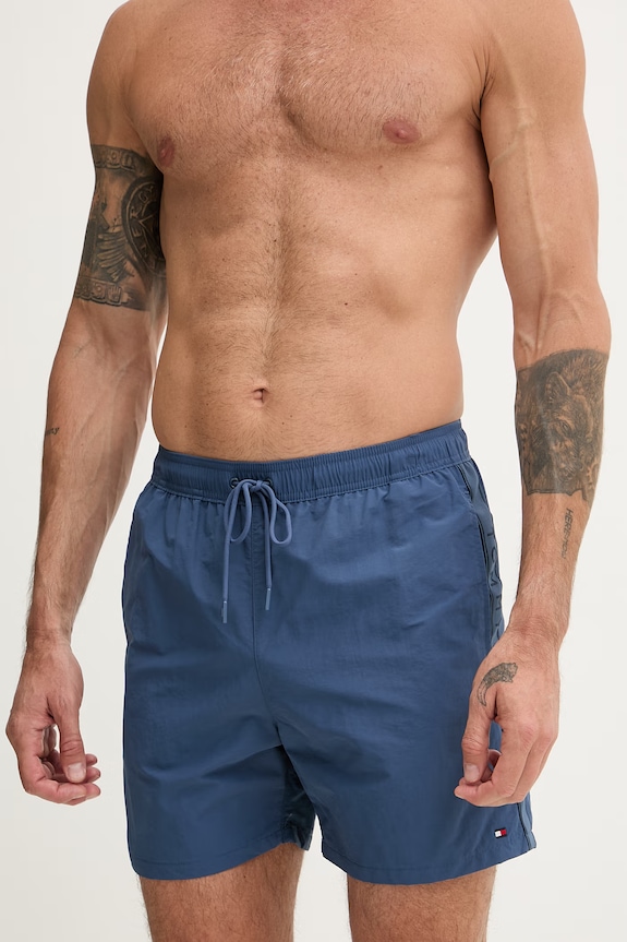 Tommy Hilfiger pantaloni scurți de baie pentru bărbați UM0UM03730 albastru SS26