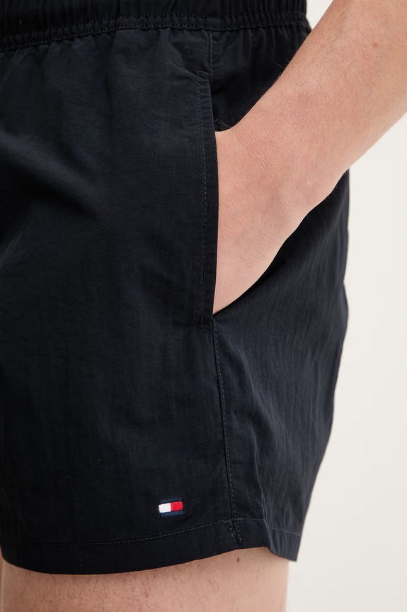 Tommy Hilfiger Kopalne kratke hlače moške mornarsko modra UM0UM03731