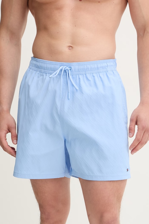Tommy Hilfiger szorty kąpielowe męskie UM0UM03732 niebieski SS26